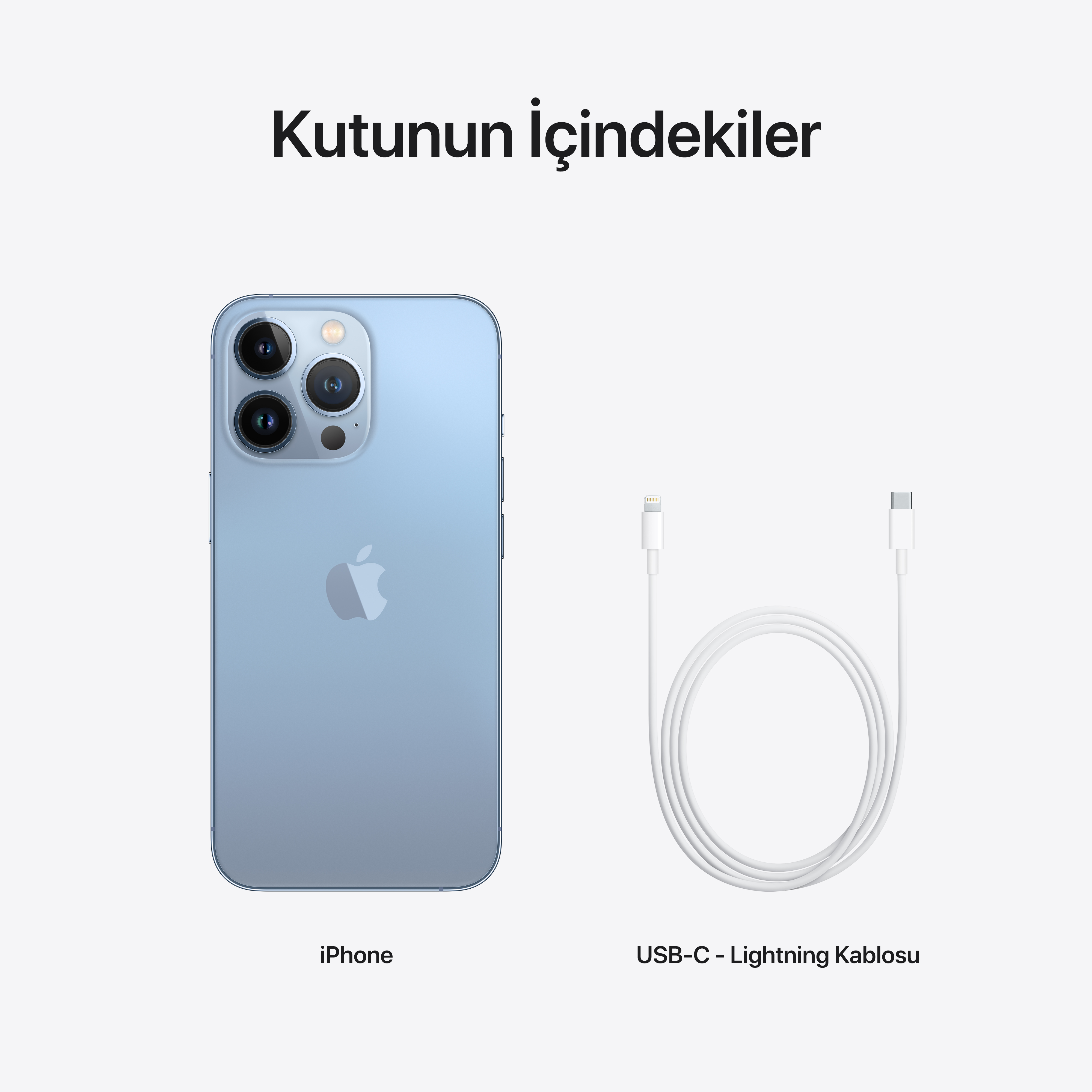 APPLE iPhone 13 Pro 256 GB Akıllı Telefon Sierra Blue MLVP3TU/A