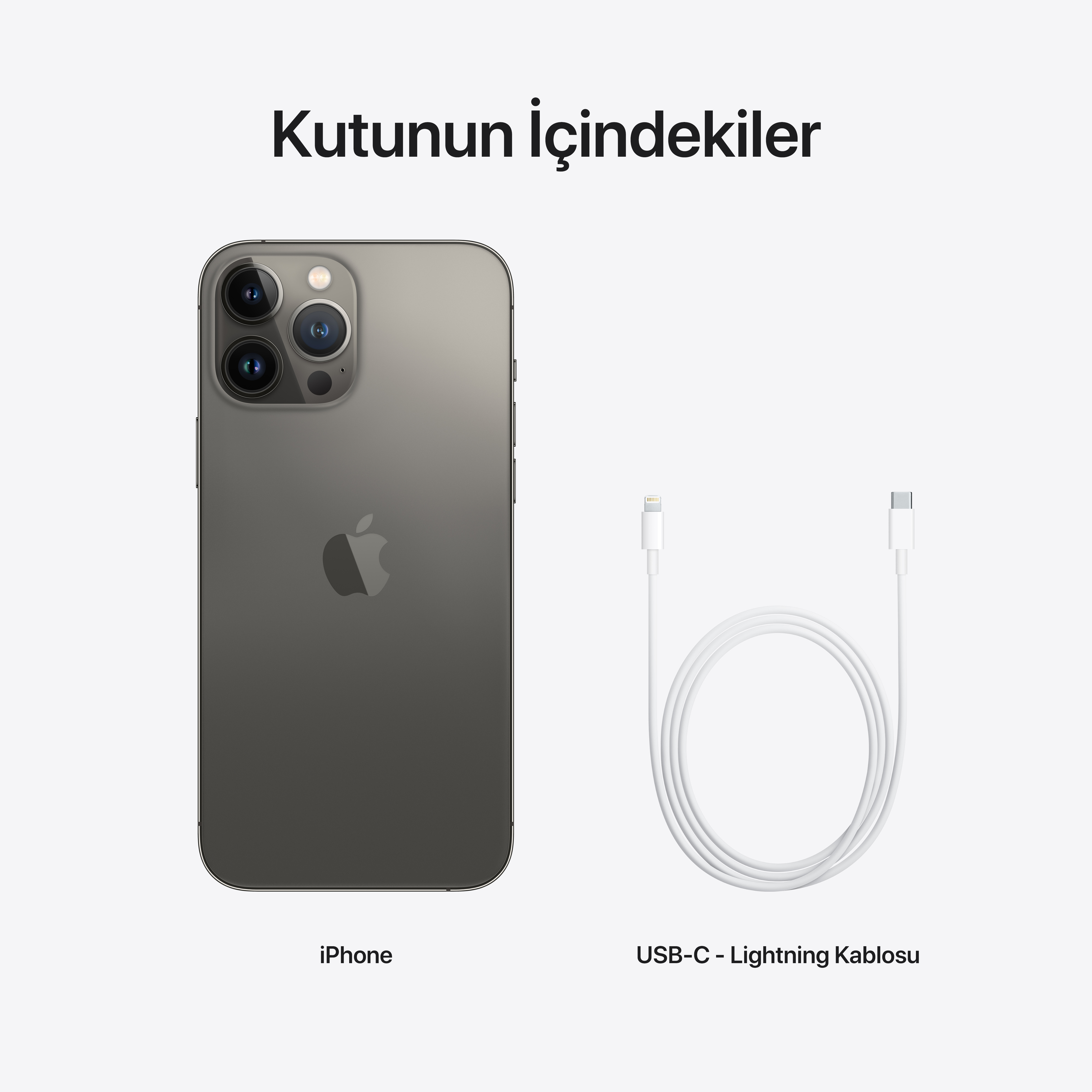 APPLE iPhone 13 Pro Max 128 GB Akıllı Telefon Graphite MLL63TU/A
