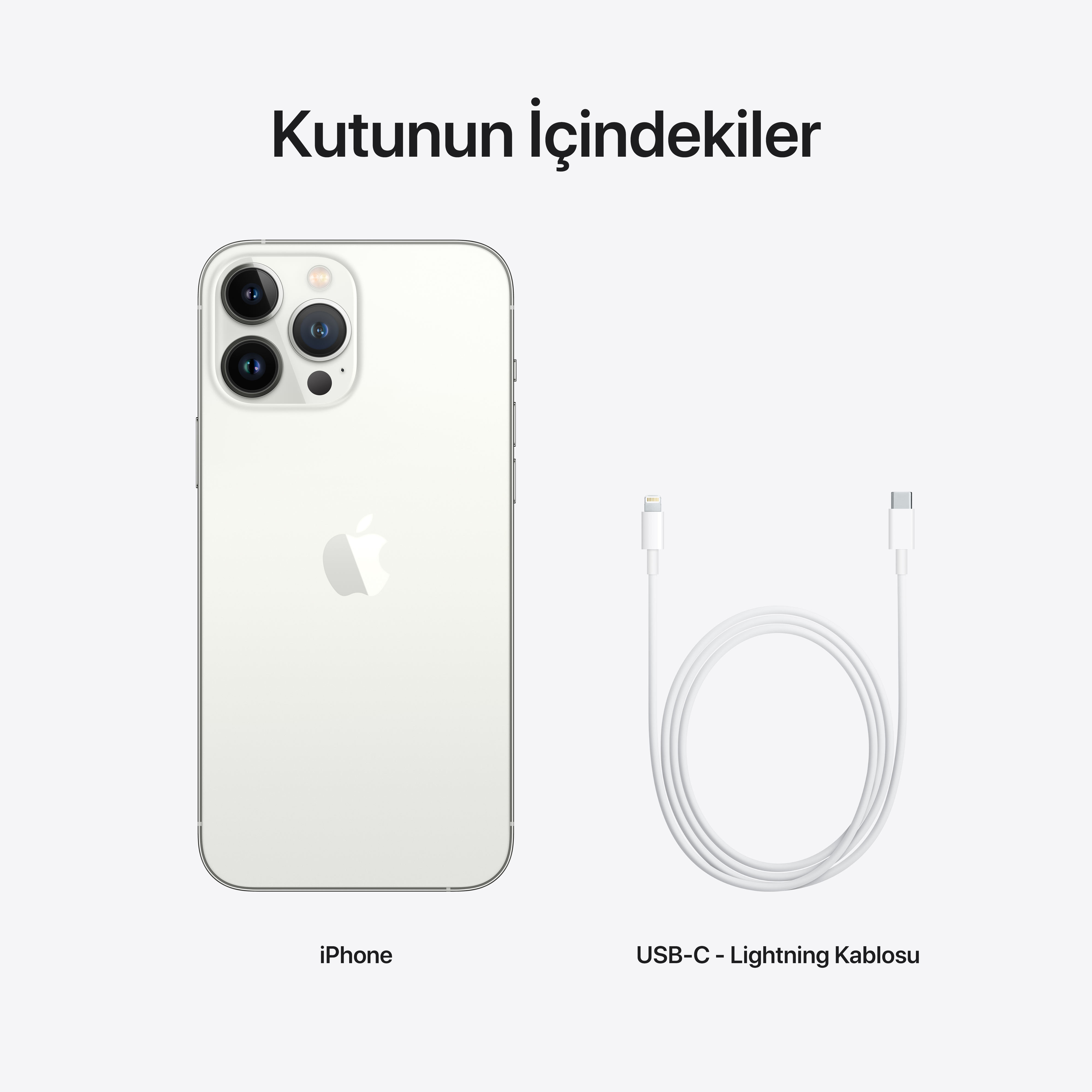 APPLE iPhone 13 Pro Max 256 GB Akıllı Telefon Silver MLLC3TU/A