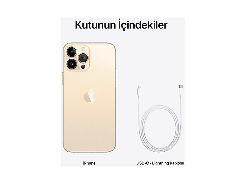APPLE iPhone 13 Pro Max 512 GB Akıllı Telefon Gold MLLH3TU/A Fiyat
