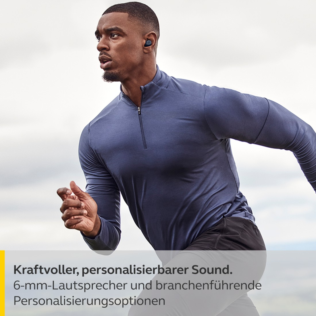 JABRA ELITE 7 ACTIVE, mit anpassbarem ANC, In-ear Kopfhörer Bluetooth Navy