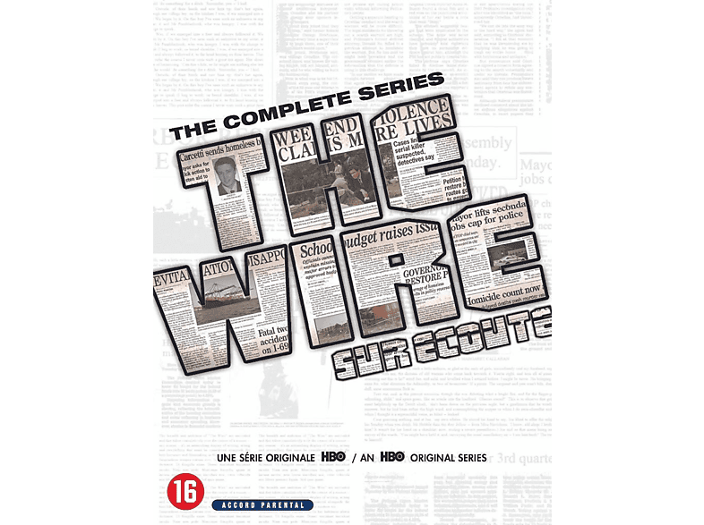 Wire/ Sur Ecoute - Complete Series Blu-ray