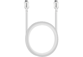 EKON USB C 2.0-kabel 3 m - Vit