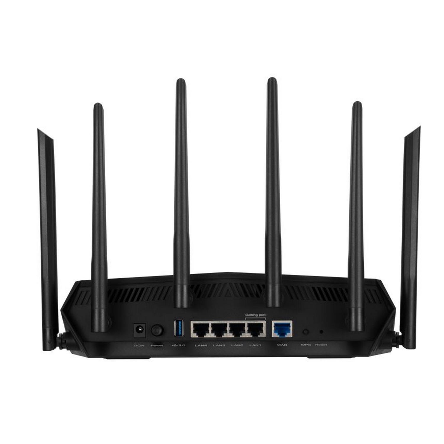 Router gaming - ASUS TUF-AX5400, WiFi 6 hasta 5400 Mbps, Puerto gaming, MU-MIMO, Gigabit Ethernet, Negro