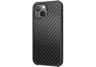 BLACK ROCK Robust Real Carbon - Housse de protection (Convient pour le modèle: Apple iPhone 13 mini)