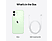 APPLE iPhone 12 mini 128 GB SingleSIM Zöld Kártyafüggetlen Okostelefon