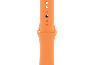 Apple Watch Sport Band, 45mm, Fluoroelastómero especial de alto rendimiento con cierre de clip, Caléndula
