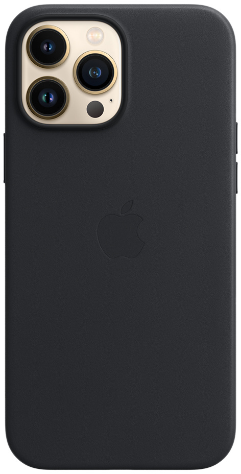 APPLE Cover Leather with Magsafe iPhone 13 Pro Max Midnight (MM1R3ZM/A)