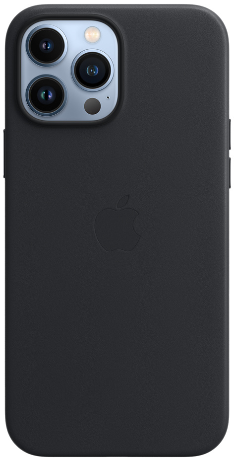 APPLE Cover Leather with Magsafe iPhone 13 Pro Max Midnight (MM1R3ZM/A)