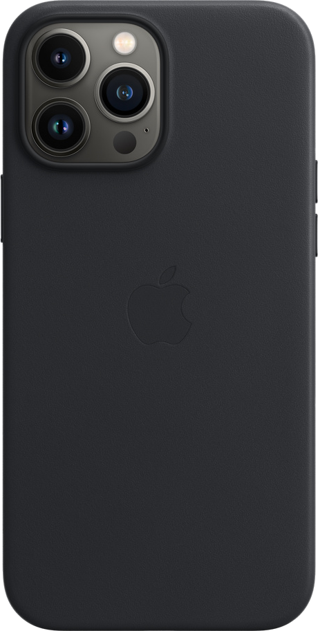 APPLE Cover Leather with Magsafe iPhone 13 Pro Max Midnight (MM1R3ZM/A)