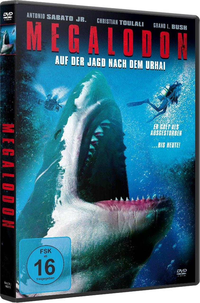 dem nach Jagd DVD der Urhai Megalodon-Auf