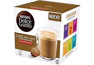 Cápsulas monodosis - ‎Nescafé Dolce Gusto Café con leche, 16x 3 cápsulas