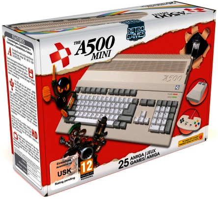 The A500 Mini - Spielkonsole - Weiss