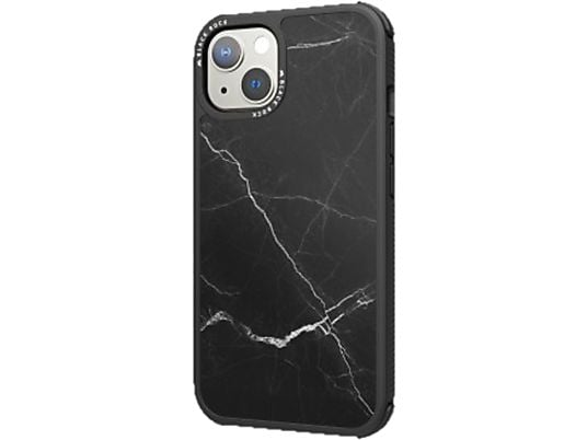 BLACK ROCK Robust Marble - Housse de protection (Convient pour le modèle: Apple iPhone 13)