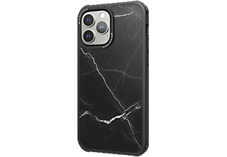 BLACK ROCK Robust Marble - Guscio di protezione (Adatto per modello: Apple iPhone 13 Pro)