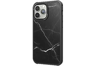 BLACK ROCK Robust Marble - Housse de protection (Convient pour le modèle: Apple iPhone 13 Pro)