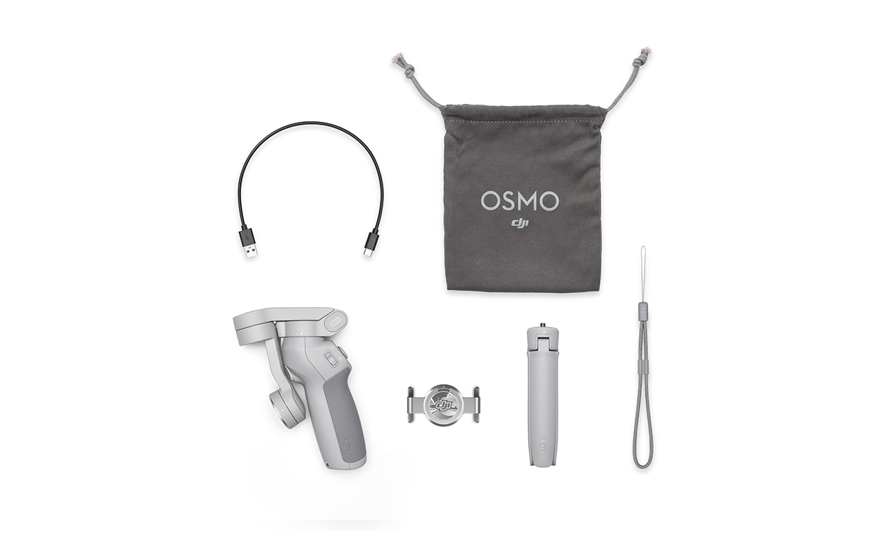 DJI OM 4 SE Stabilisator, Hellgrau