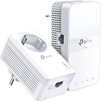 TP-LINK Powerline TL-WPA7619 KIT mit Steckdose, AC1200 AV1000, Gigabit WLAN, Weiß