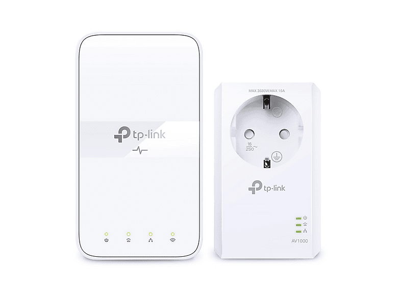 TP-LINK Powerline TL-WPA7619 Kit mit Steckdose, AC1200 AV1000, Gigabit WLAN, Weiß — Foto 3 von 3