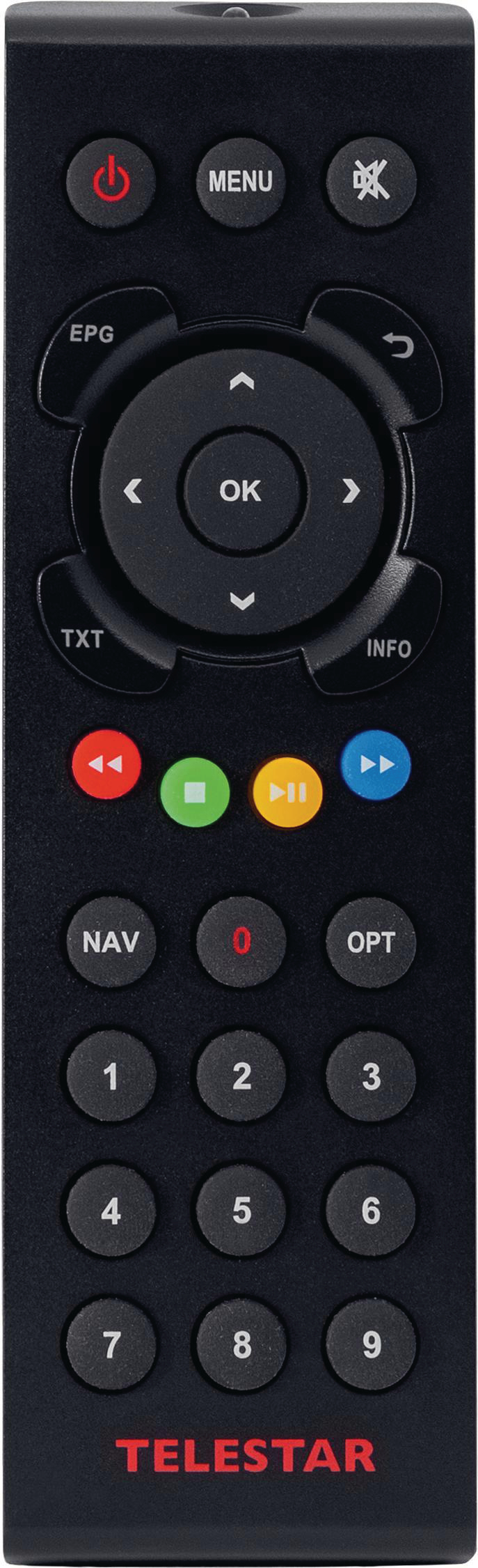 TELESTAR digiHD TS 13 AAC Sat Receiver (HDTV, PVR-Funktion, DVB-S, DVB-S2, Schwarz)