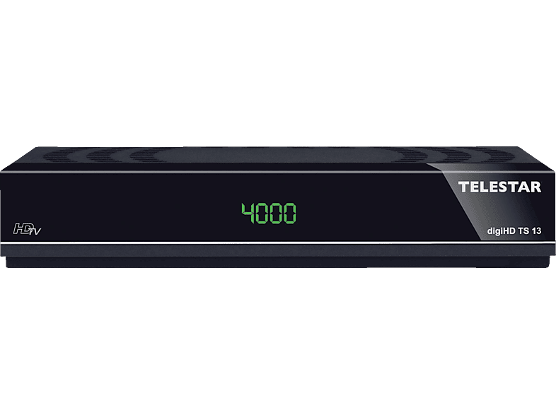 Überraschungspreis!! TELESTAR digiHD Schwarz) Receiver DVB-S, DVB-S2, 13 (HDTV, TS Sat AAC PVR-Funktion