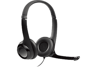 LOGITECH H390, On-ear Headset Schwarz