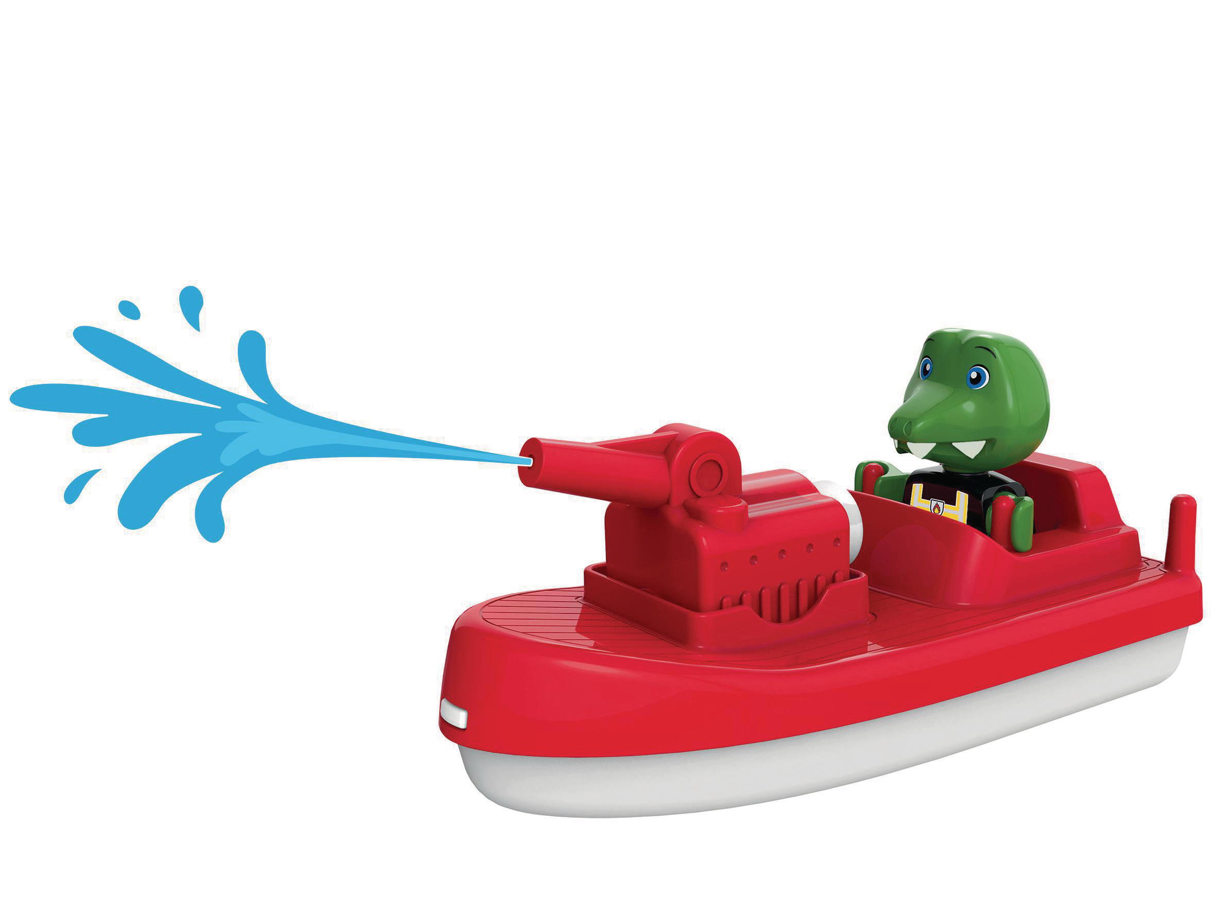 Feuerwehrboot Wasserspielzeugset AquaPlay BIG Rot