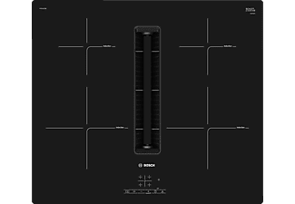 BOSCH PIE611B15E - Induktions Kochfeld mit integriertem Dunstabzug (Schwarz)