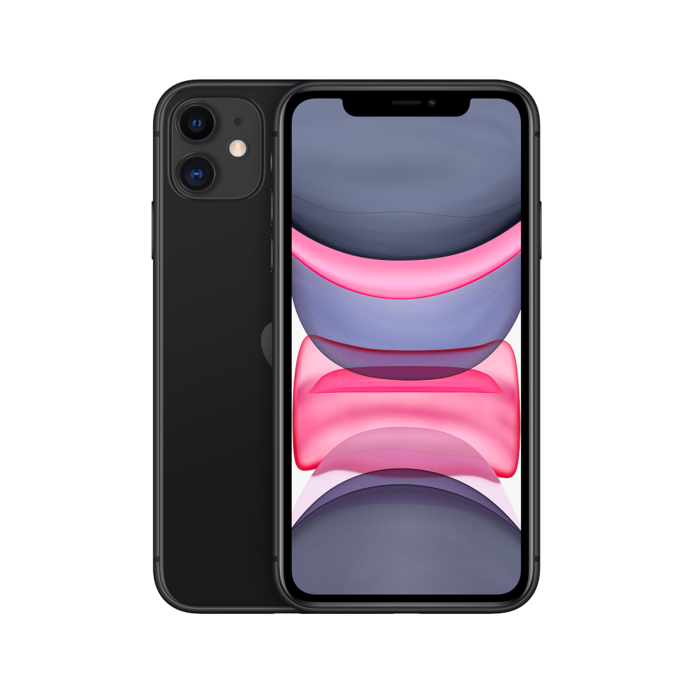 RENEWD iPhone 11 64 GB 2e Gen. Black Reconditionné (2ND-P14164-10)