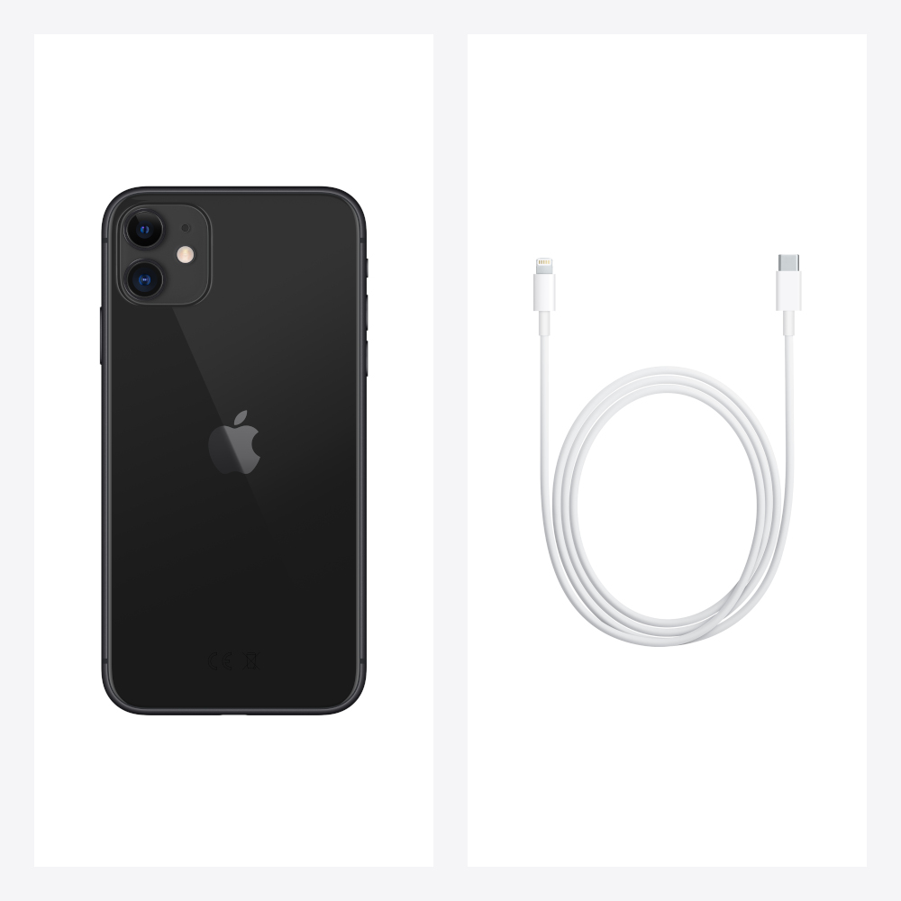 RENEWD iPhone 11 64 GB 2e Gen. Black Reconditionné (2ND-P14164-10)