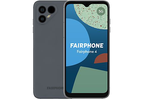 FAIRPHONE 4 5G 6+128GB, Grau