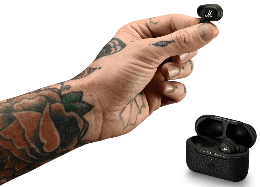 MARSHALL MOTIF A.N.C BT EARPHONES TRUE WRLS In-ear Oreillettes sans fil Noir