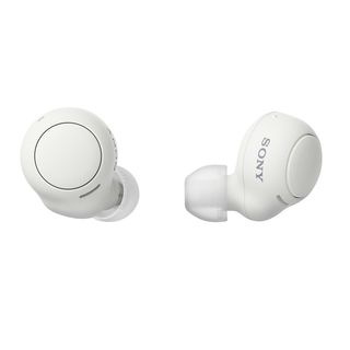 SONY WF-C500 Earbuds, Ladeetui, In-ear Kopfhörer Bluetooth Weiß