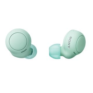SONY WF-C500 Earbuds, Ladeetui, In-ear Kopfhörer Bluetooth Grün