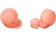 SONY WF-C500 Earbuds, Ladeetui, In-ear Kopfhörer Bluetooth Orange