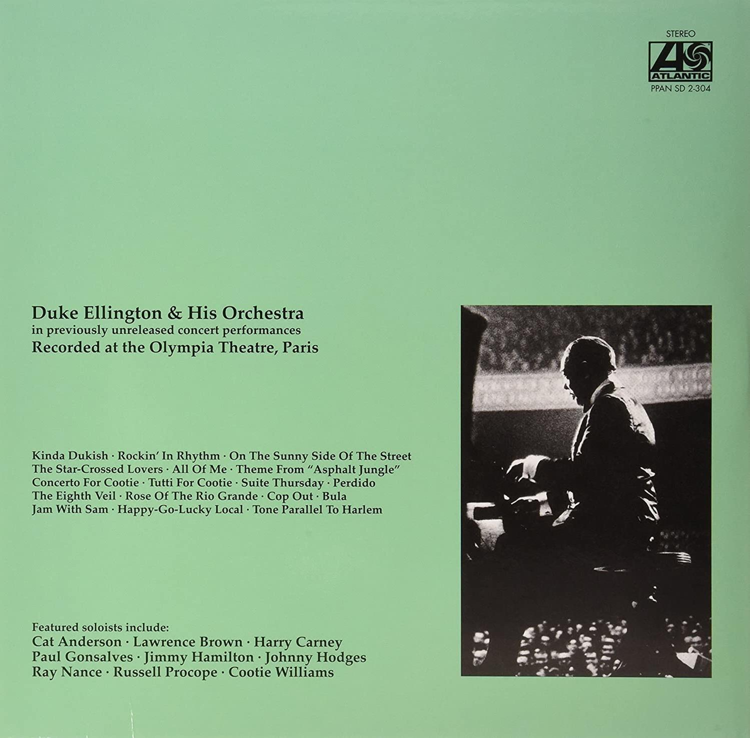 Duke Ellington & His Orchestra LP album borító.