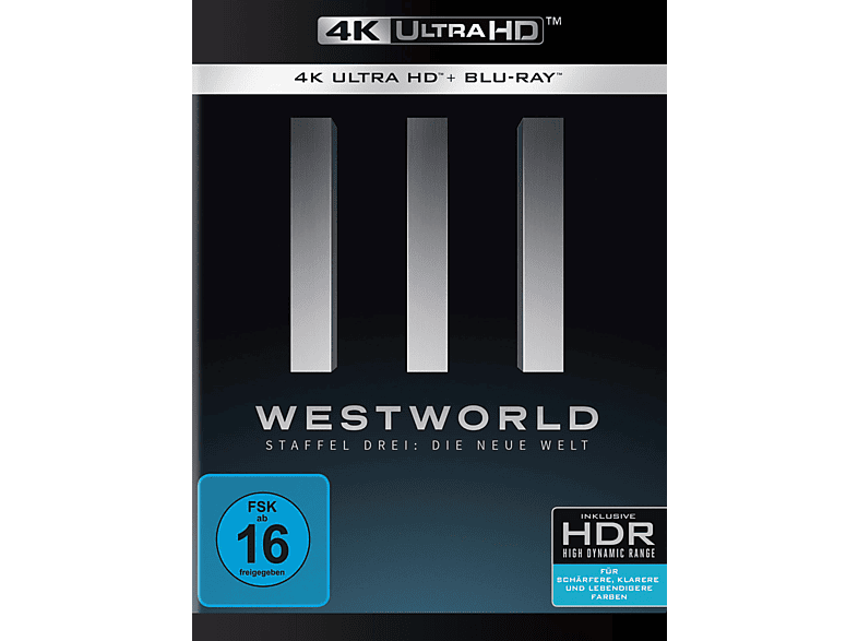 WESTWORLD 3.STAFFEL 4K Ultra HD Blu-ray (FSK: 16)