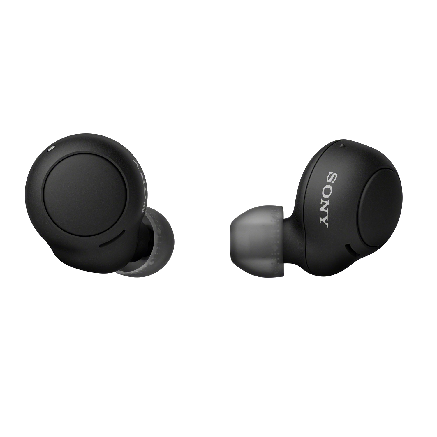 Auricular True Wireless - Sony WFC500B, Carga rápida, Autonomía 20h, Google Assistant, Siri, Bluetooth, IPX4, Cascos inalámbricos, Negro