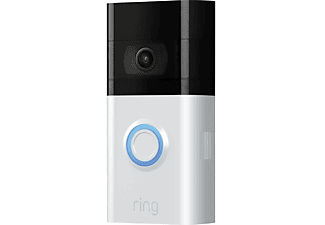 RING Video Doorbell 3 - Türklingel, FHD, 5GHz WLAN, Bewegungserkennung, Nachtsicht, Nickel matt
