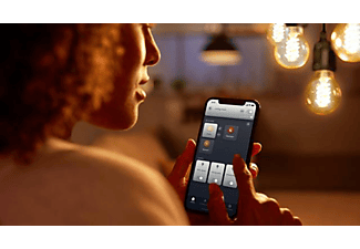 PHILIPS Hue White Ambiance E27 Einzelpack Globe G93