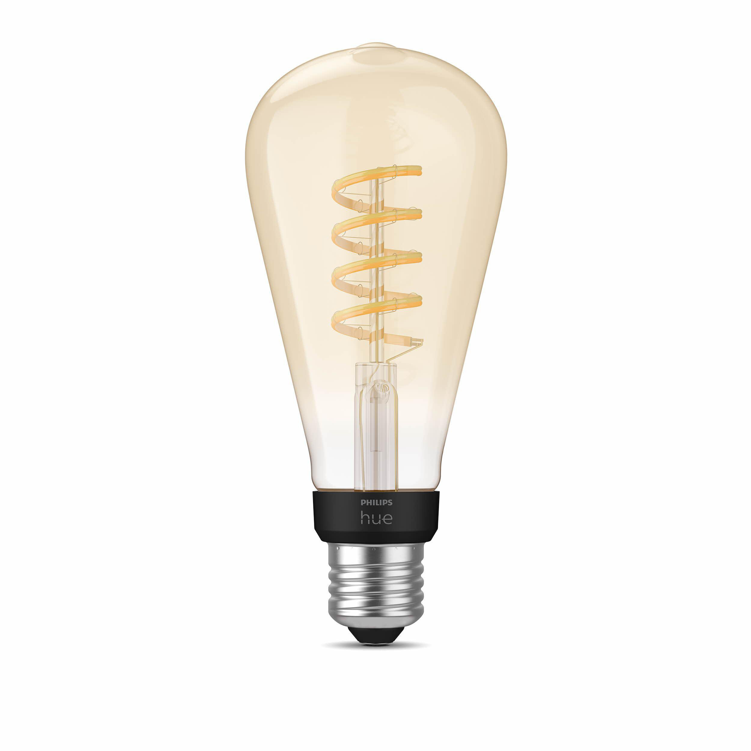 PHILIPS Hue White Ambiance E27 Warmweiß Einzelpack ST72 Giant Lampe Edison LED