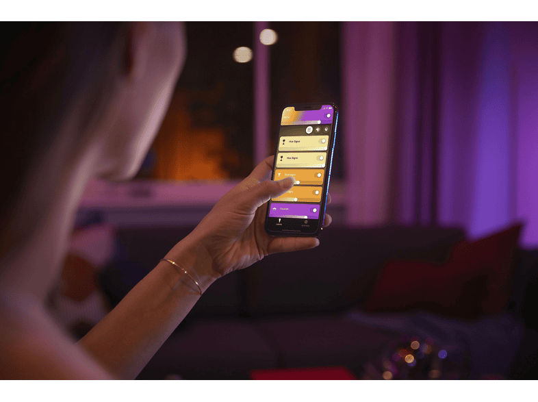 Philips Hue White & Col. Amb. E27 Einzelpack 1100; LED Lampe — Foto 3 von 5