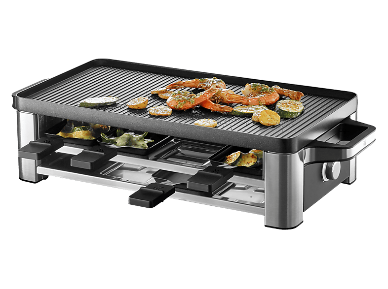 WMF LONO Raclette (in Silber, für 8 Personen, 1500 Watt) | MediaMarkt