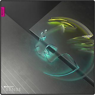 ROCCAT Sense Icon quadrato - Mouse pad per gaming (Multicolore)