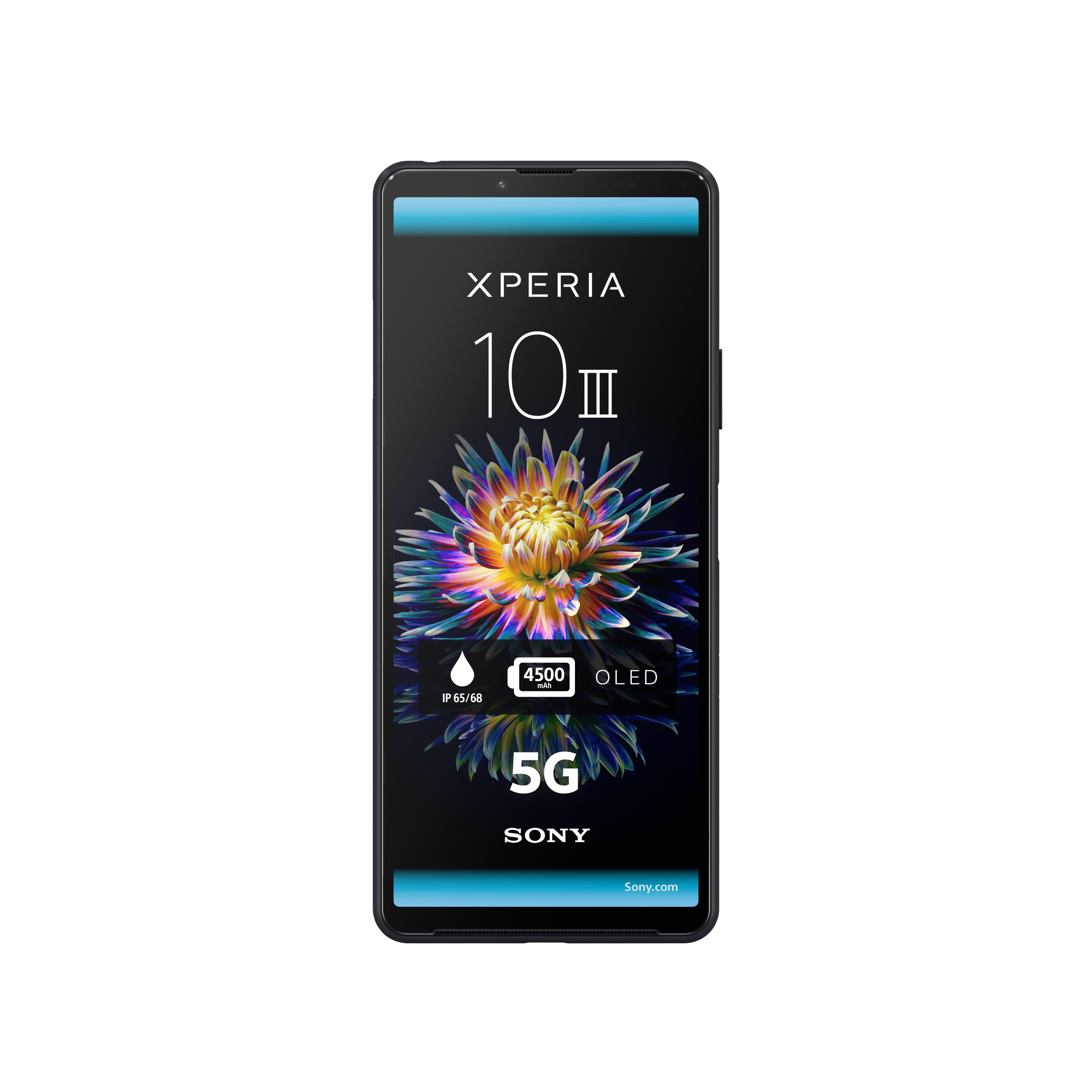 SONY Xperia 10 III 5G 21:9 Display 128 GB Schwarz Dual SIM