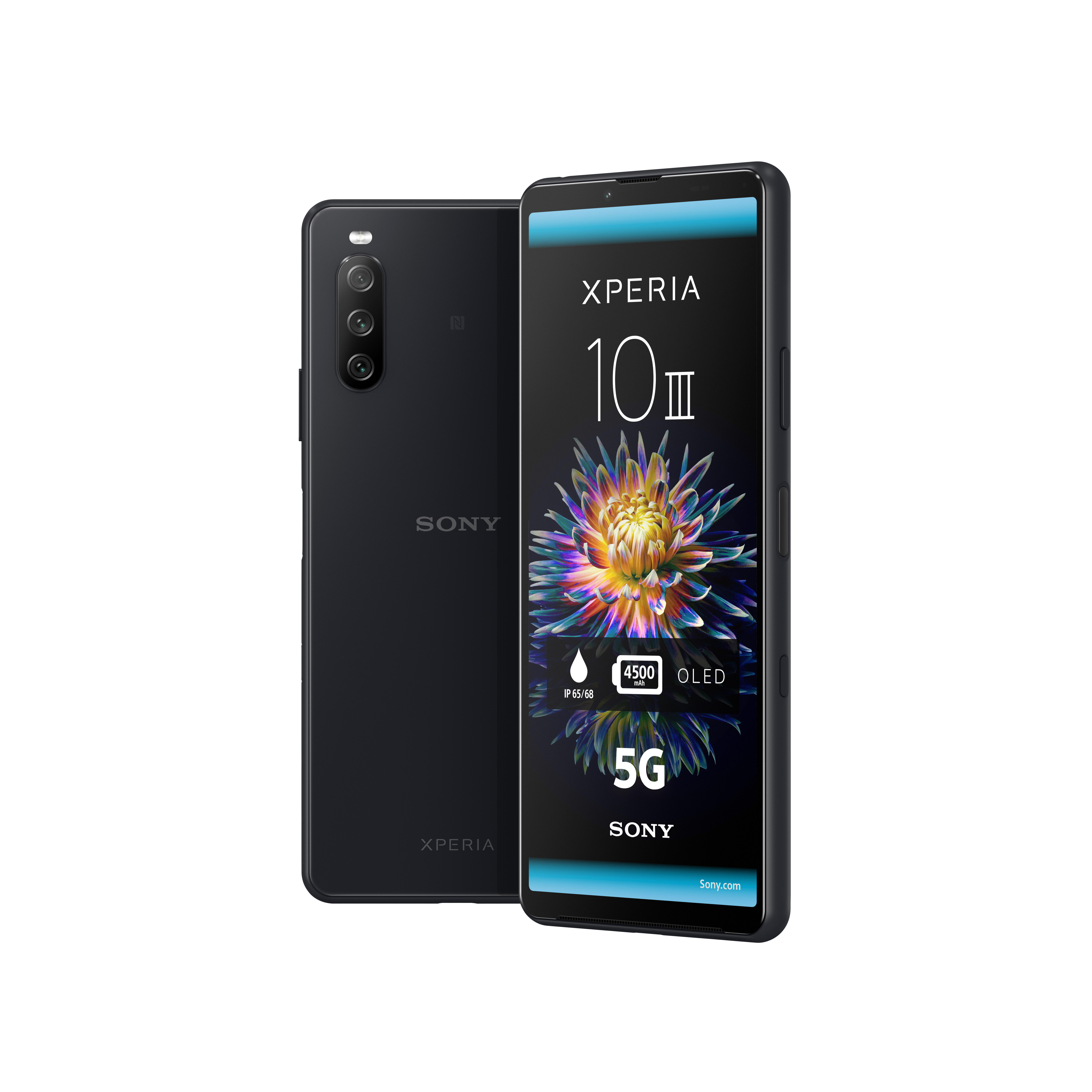 SONY Xperia 10 III 5G 21:9 Display 128 GB Schwarz Dual SIM