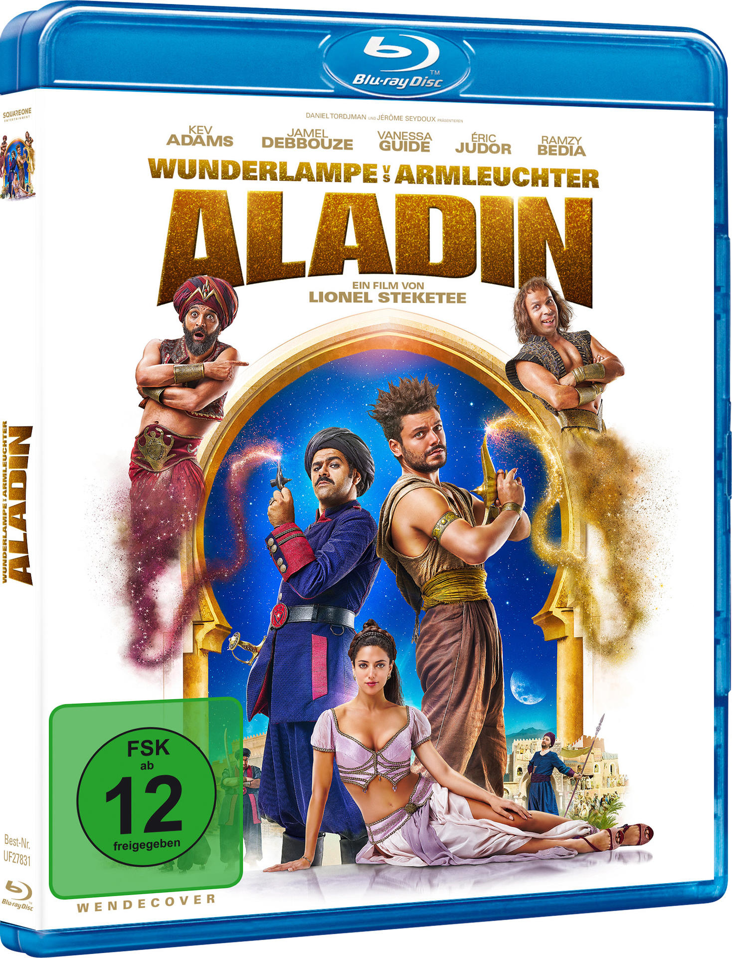 Wunderlampe Aladin Blu-ray Armleuchter vs. -