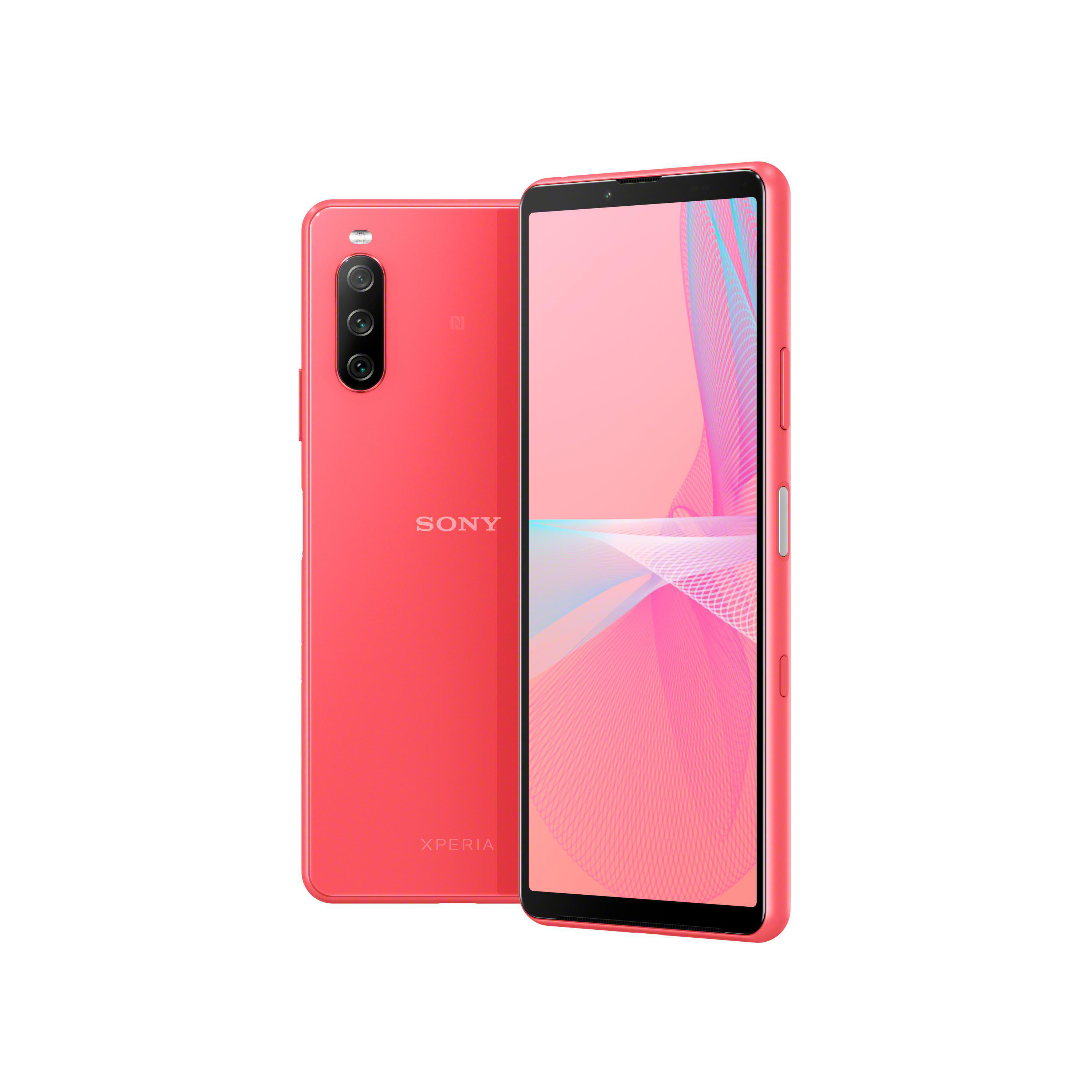 Pink 10 Xperia 128 III SIM Display 21:9 GB SONY Dual 5G