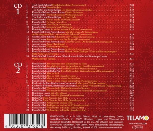 Rückseite einer CD mit Trackliste und Albumdetails auf Deutsch.