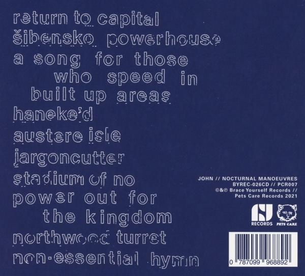 John - Nocturnal Manoeuvres  - (CD)